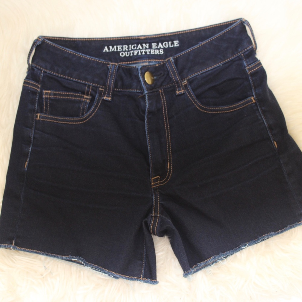 American eagle high rise shorties